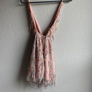 Mini Party Dress - Light Pink